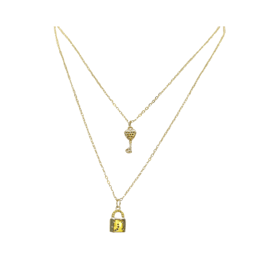 Collar candado del amor