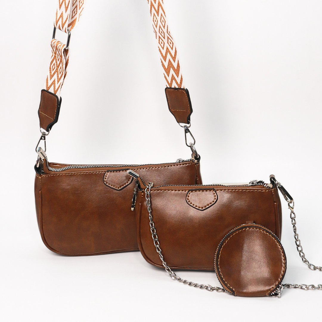 Cartera Rumbera Marron