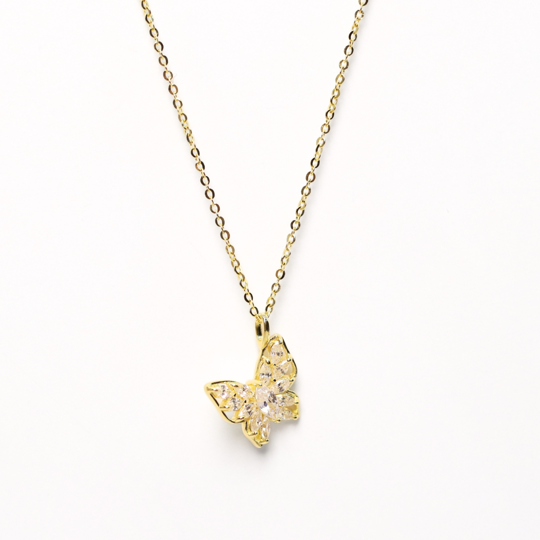 Collar Silver Gold	Ston