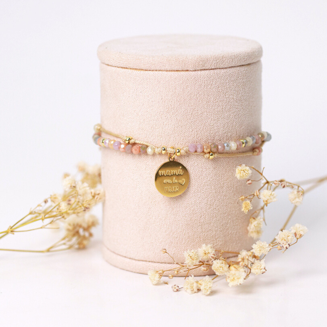 Pulsera Artesanal con Mensaje de Amor