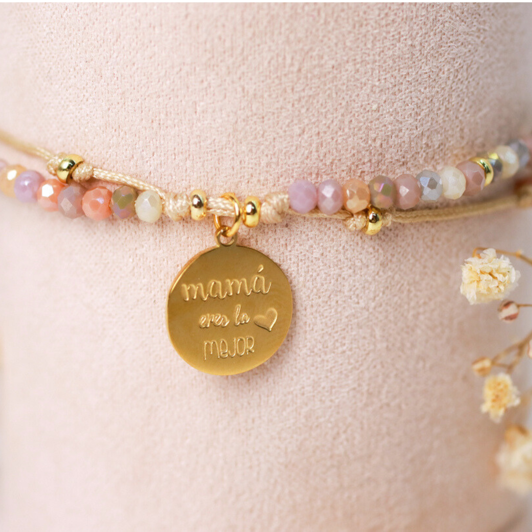 Pulsera Artesanal con Mensaje de Amor
