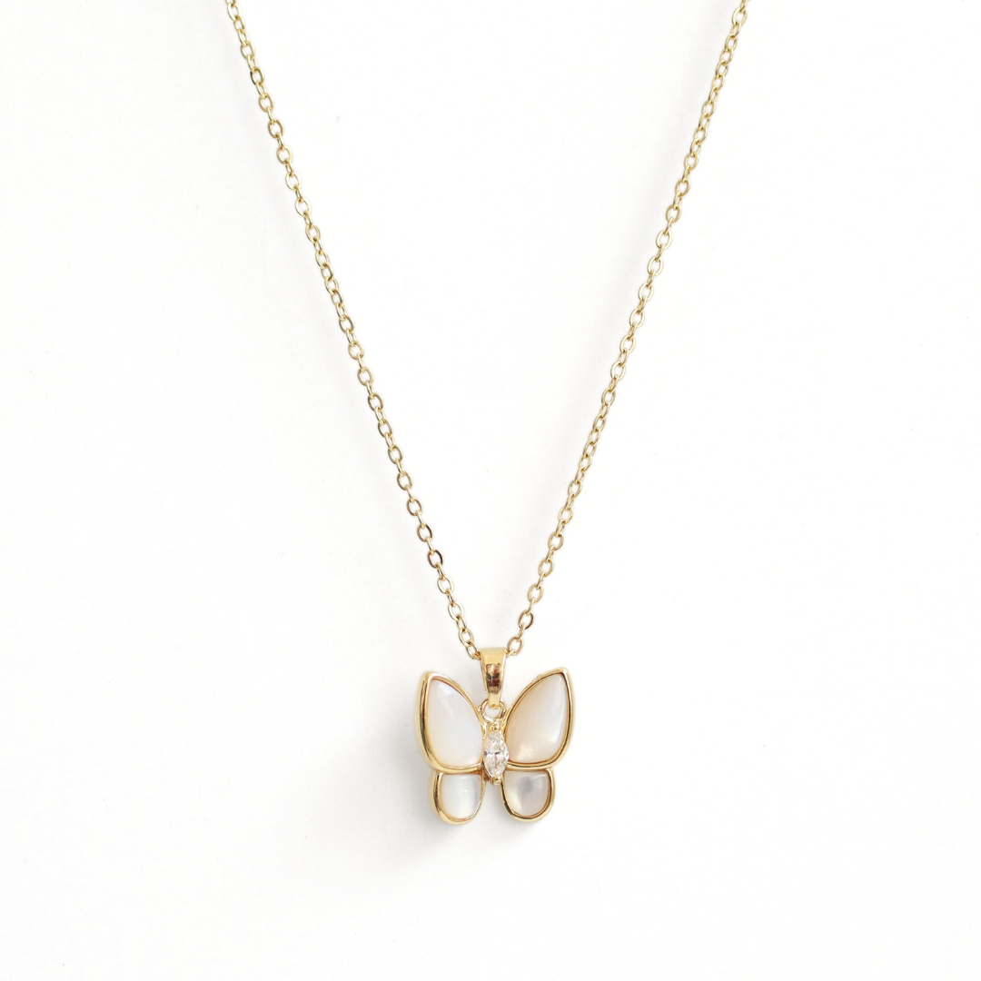 Collar Butterfly Nacar