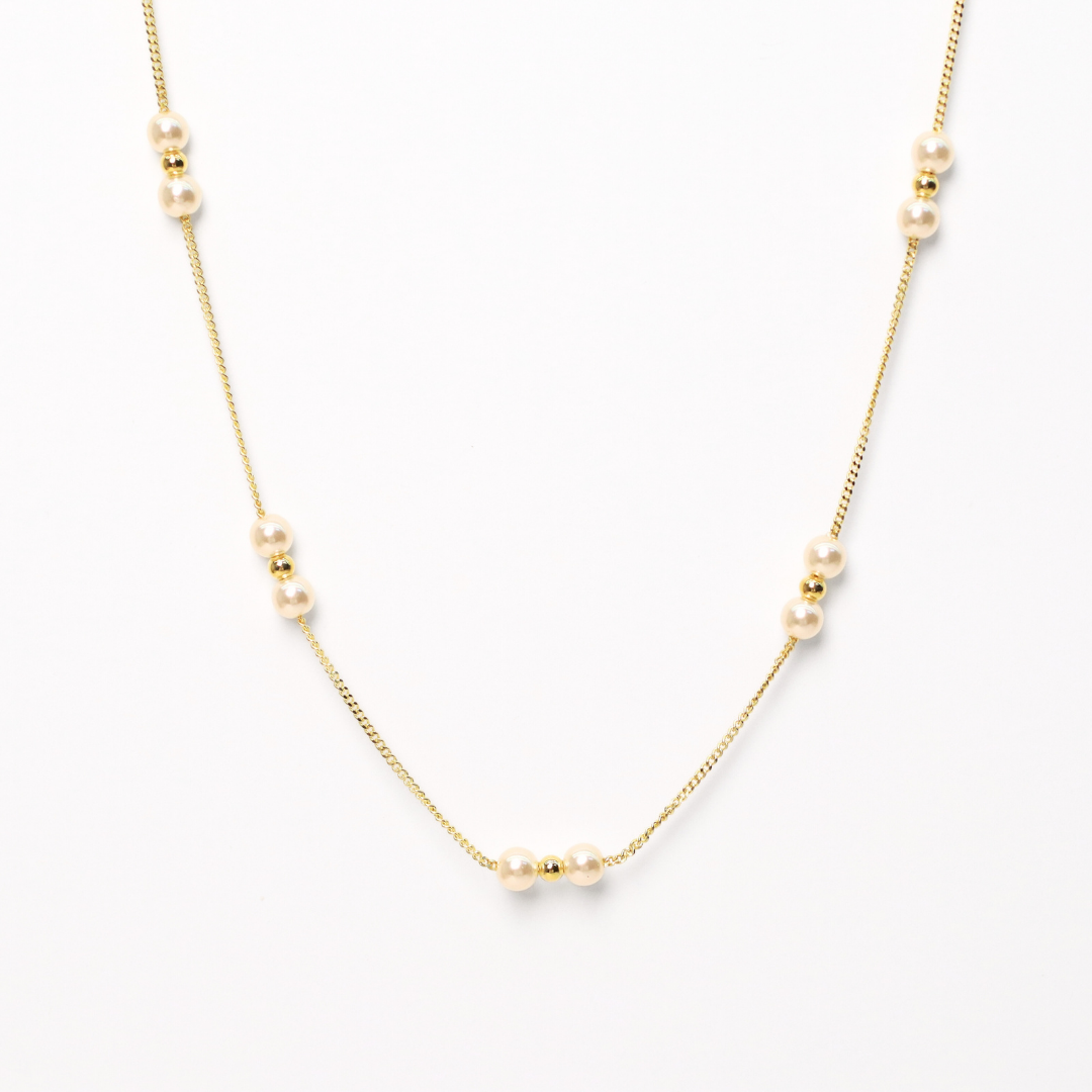 Collar Silver Gold	Camil