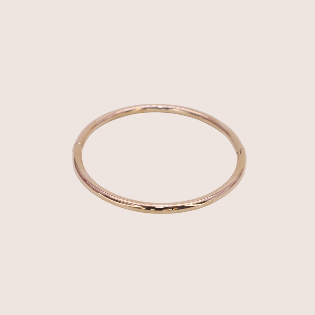 Bangle Circular Golden Rose