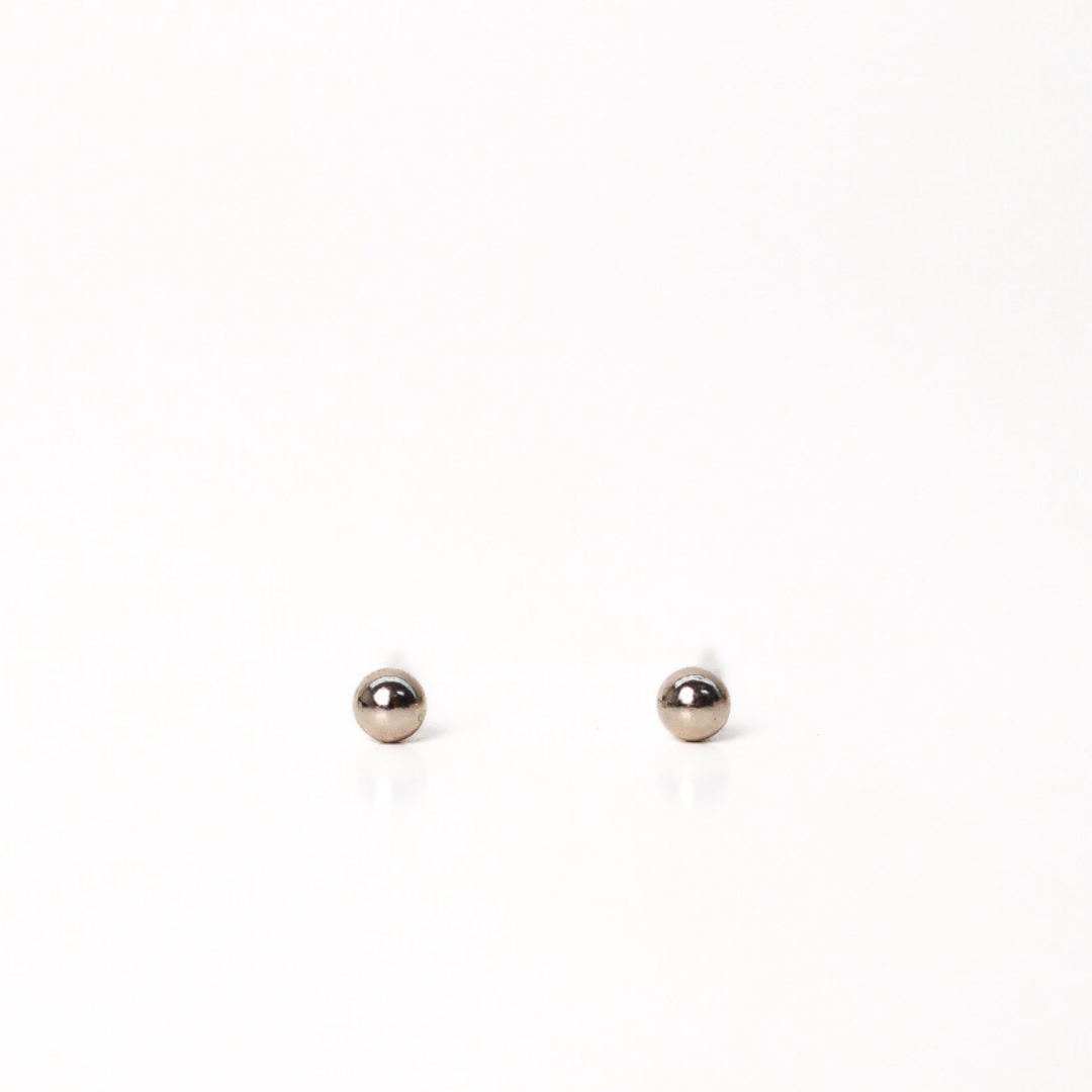 Aretes Bubble Silver 1mm