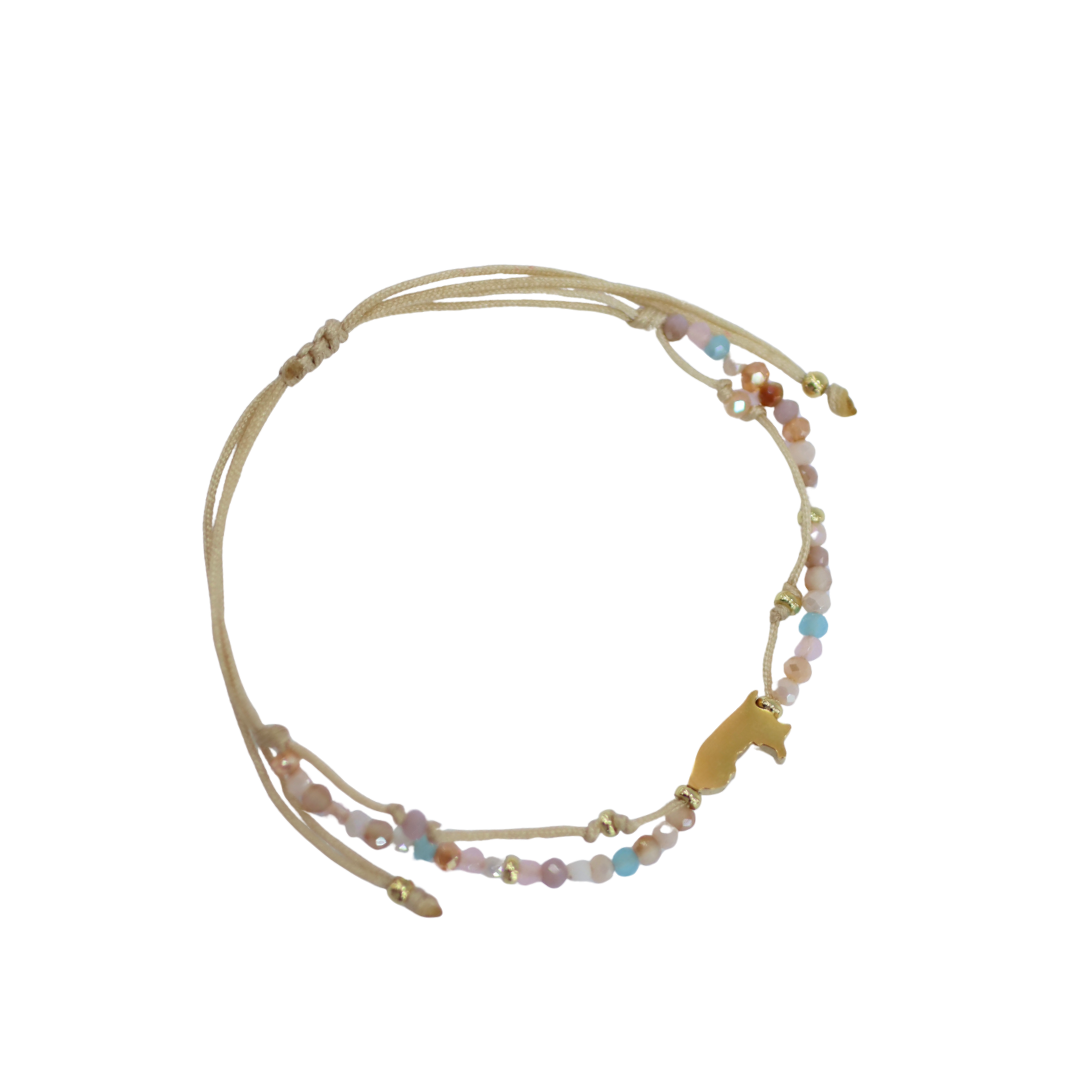 Pulsera Mica Mapa del Peru