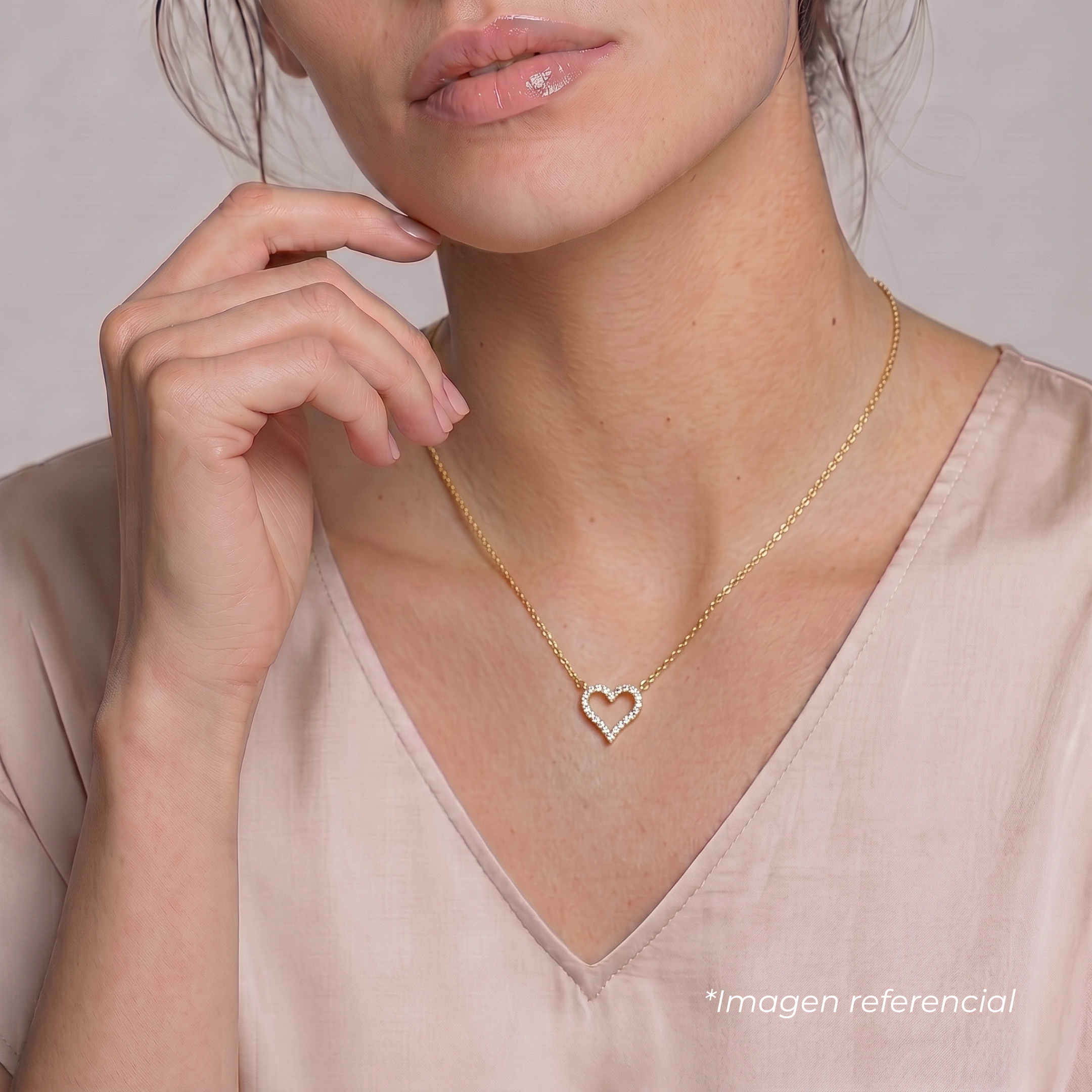 Collar Silver Gold Emmy
