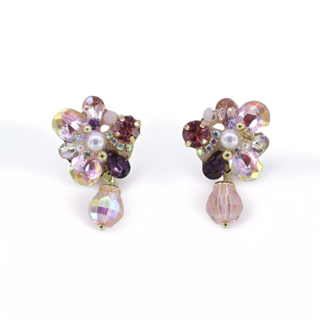 Arete Colgante Flowers Swett