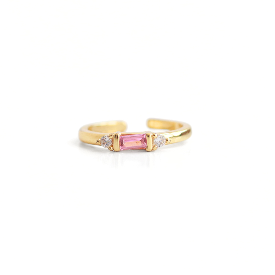 Anillo Zircon Color