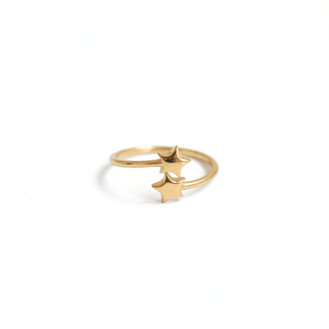 Anillo Estrella Doble