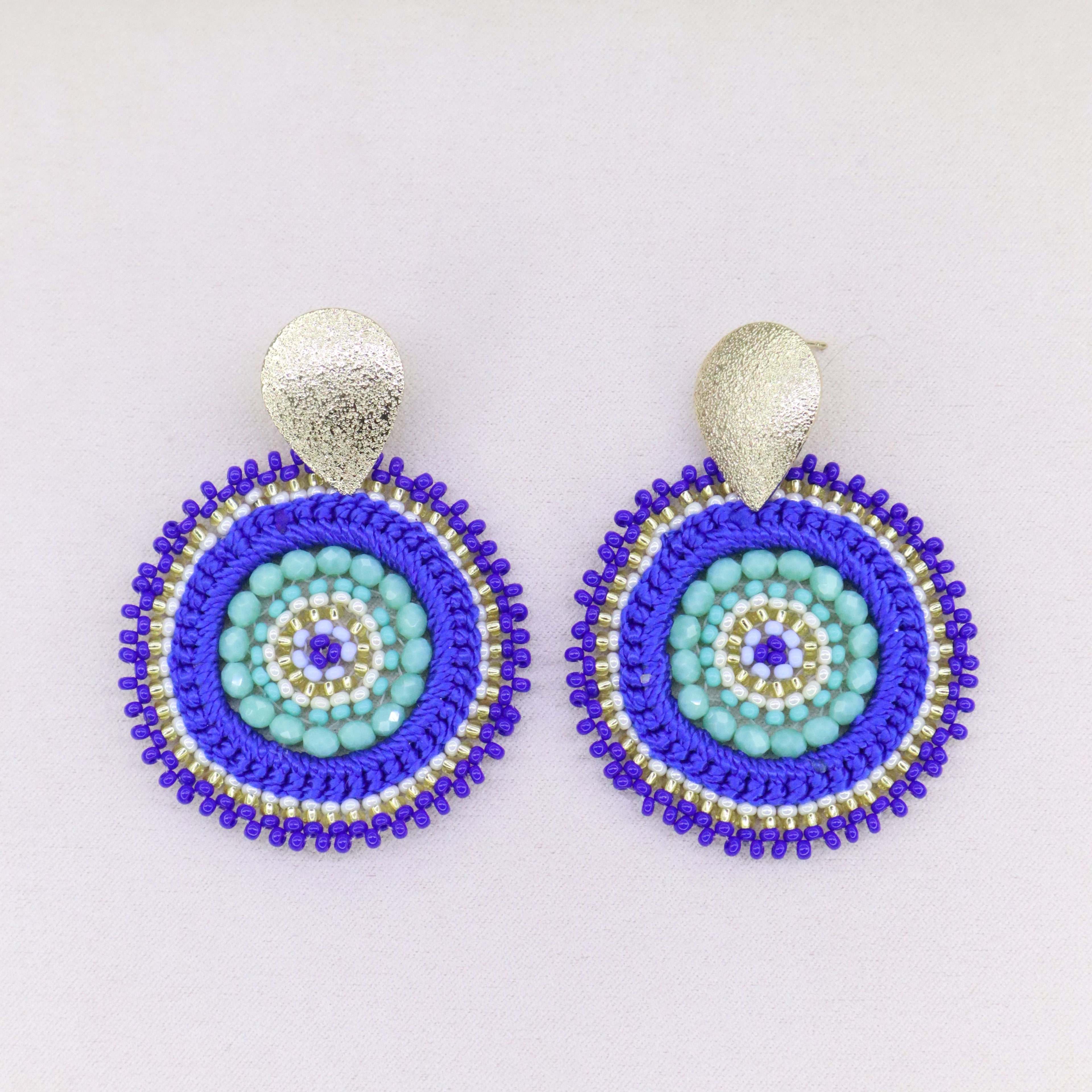 MAXI ARETES - MAXI AZUL