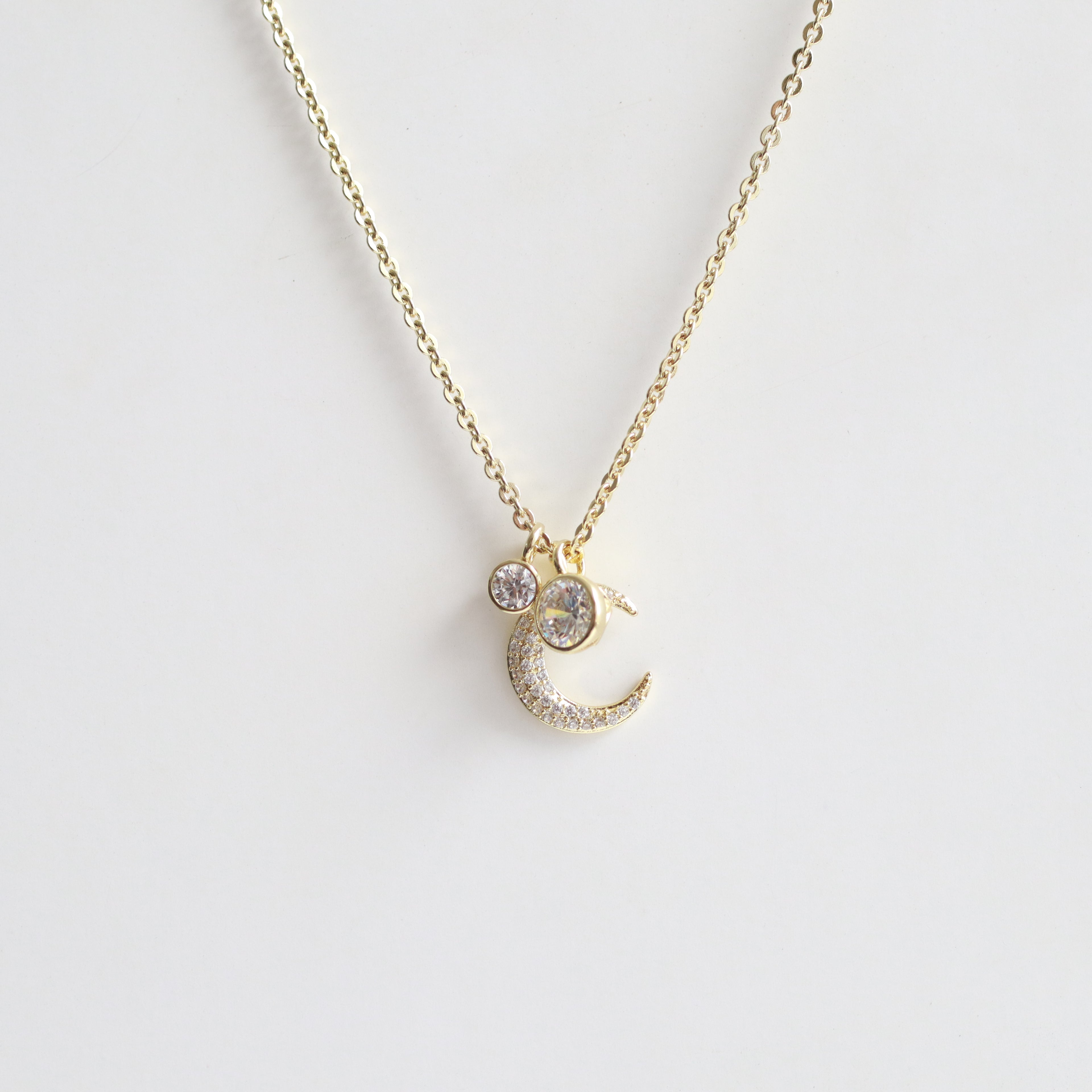 Collar Luna Zircon