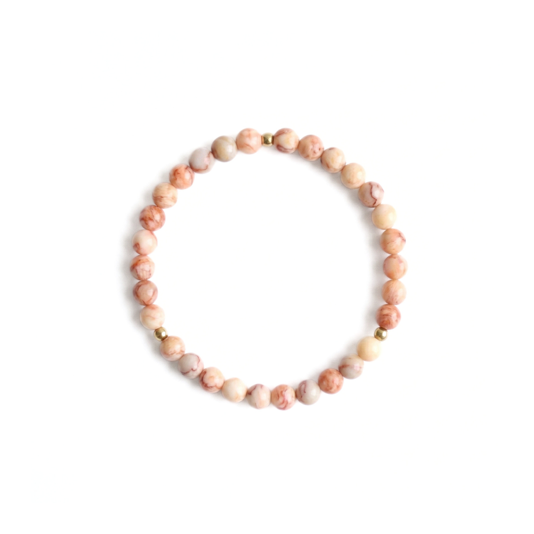 Pulsera de Opalo Rosa