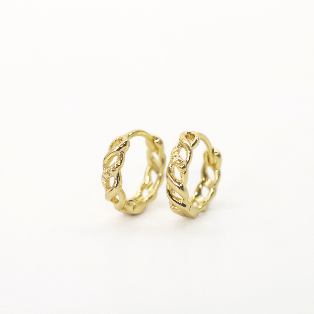 argollas mini cadena