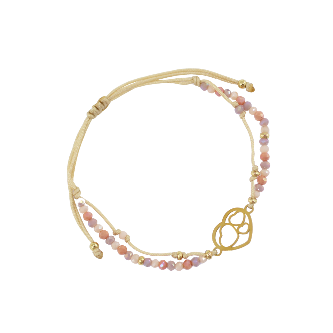 Pulsera Corazón Múltiple