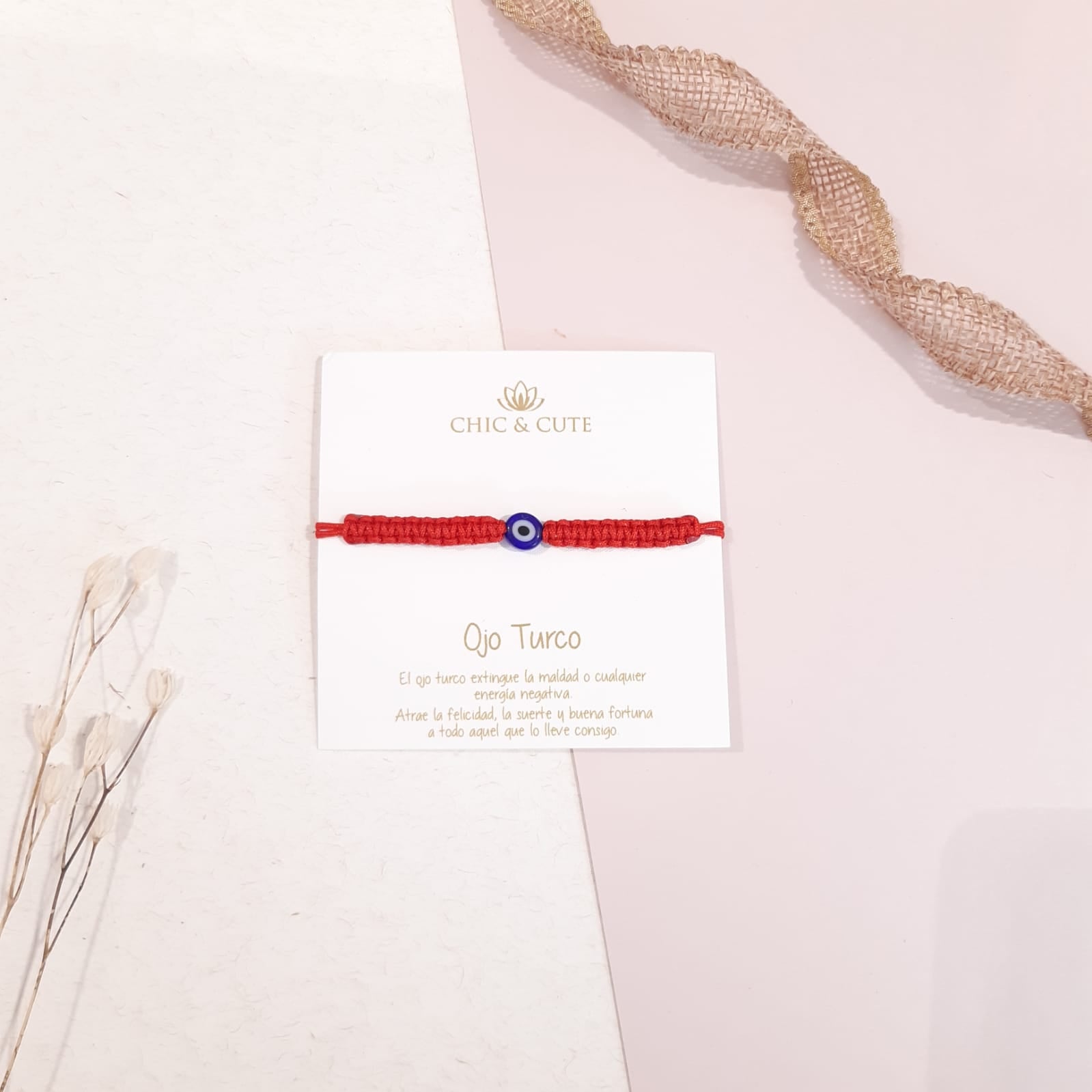 Pulsera Ojo Turco Tejida