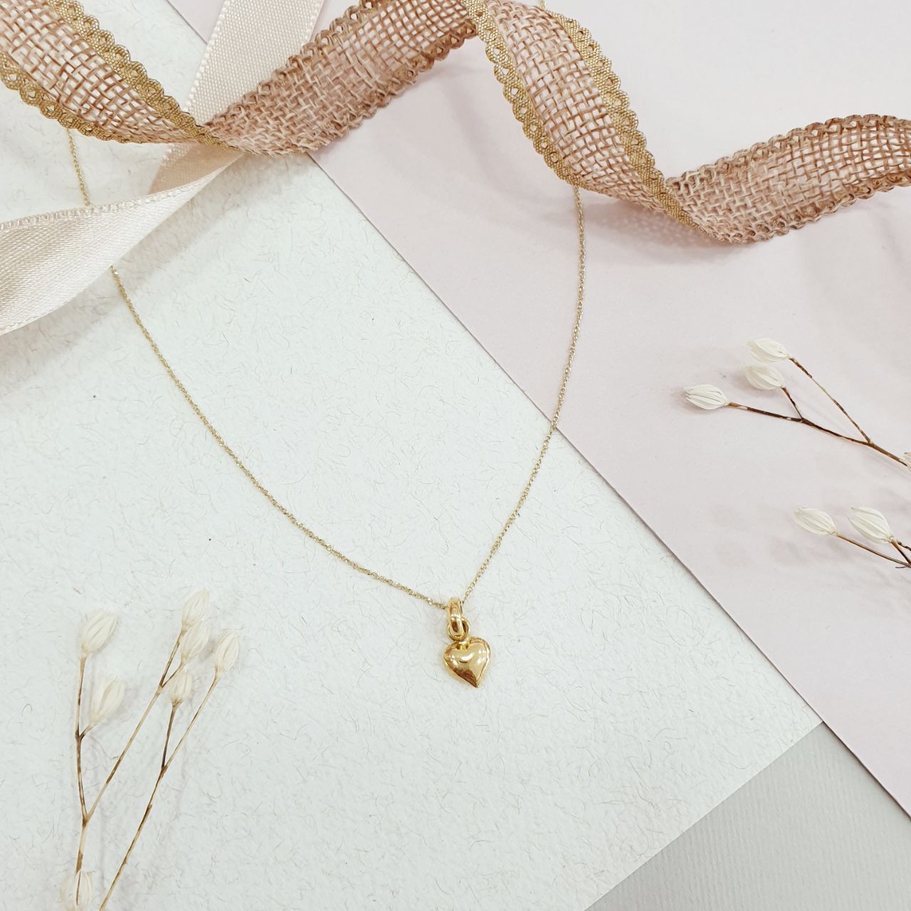 Collar Corazón Bombita