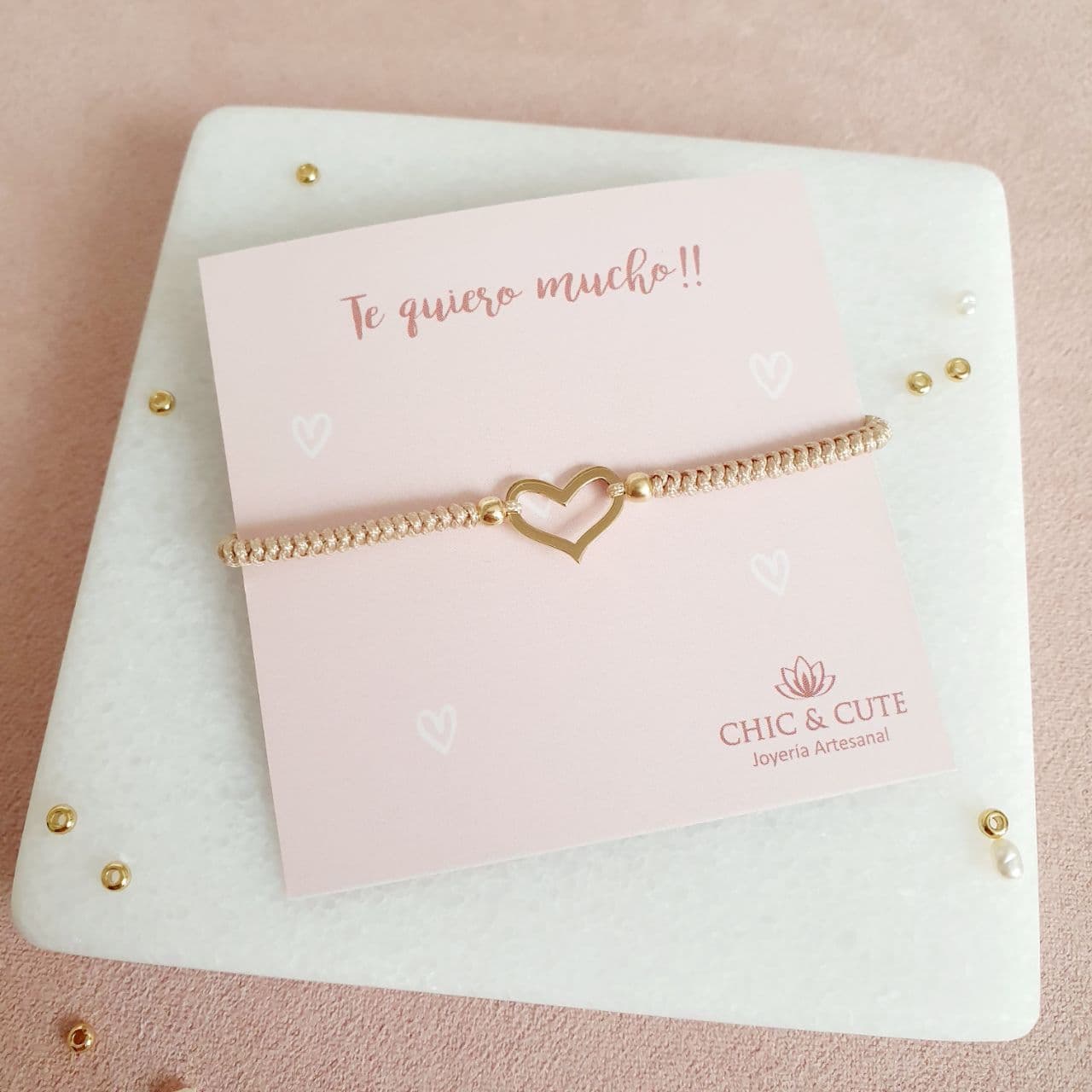 Pulsera Corazón Calado