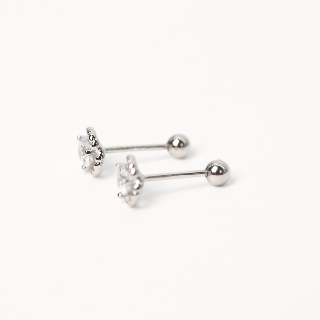 Arete Roseta Silver