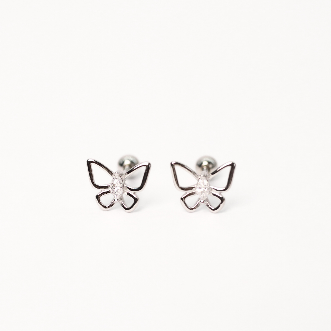 Arete Piercing Mariposa
