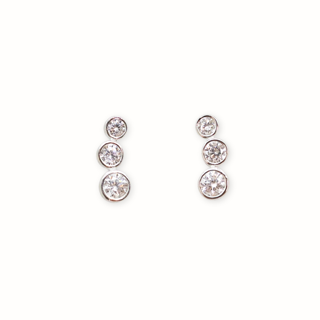 Aretes Bubble Silver