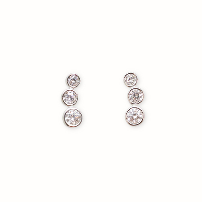 Aretes Bubble Silver