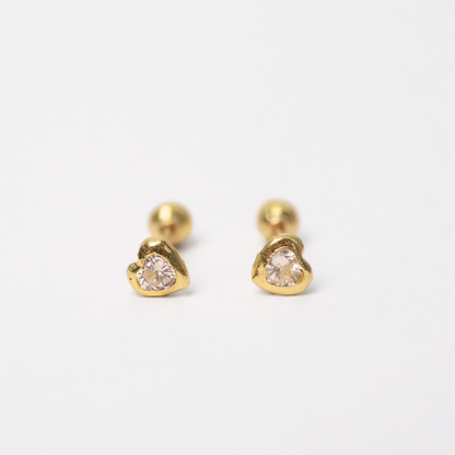 Arete Abridor Corazón