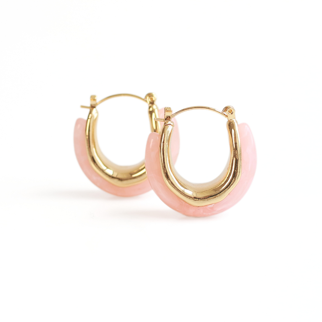 Argolla arco rosa