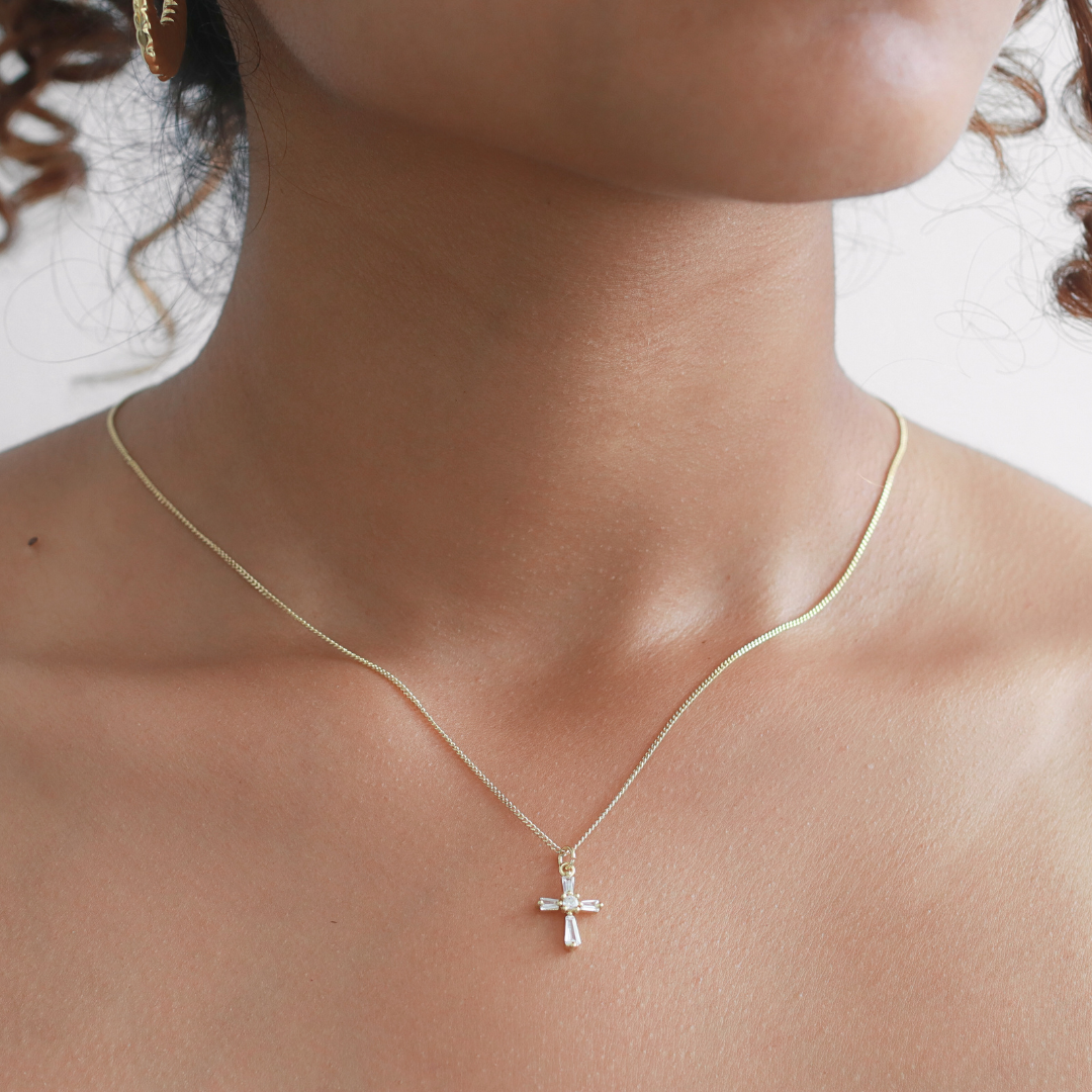 Collar Trendy Zircon Cruz