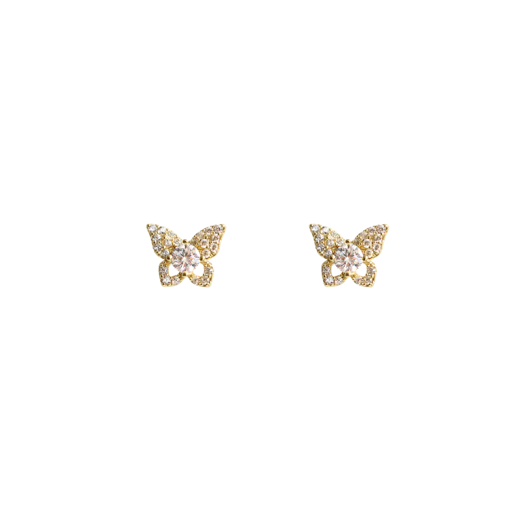 Arete Silver Gold Golondrina
