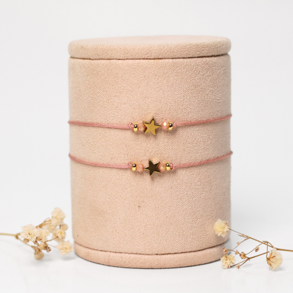 Pulsera Soul Estrella Rosa