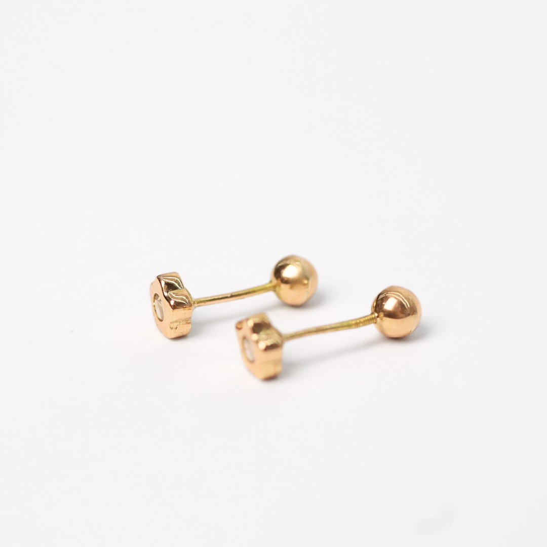 Arete Flor Oro