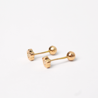 Arete Flor Oro