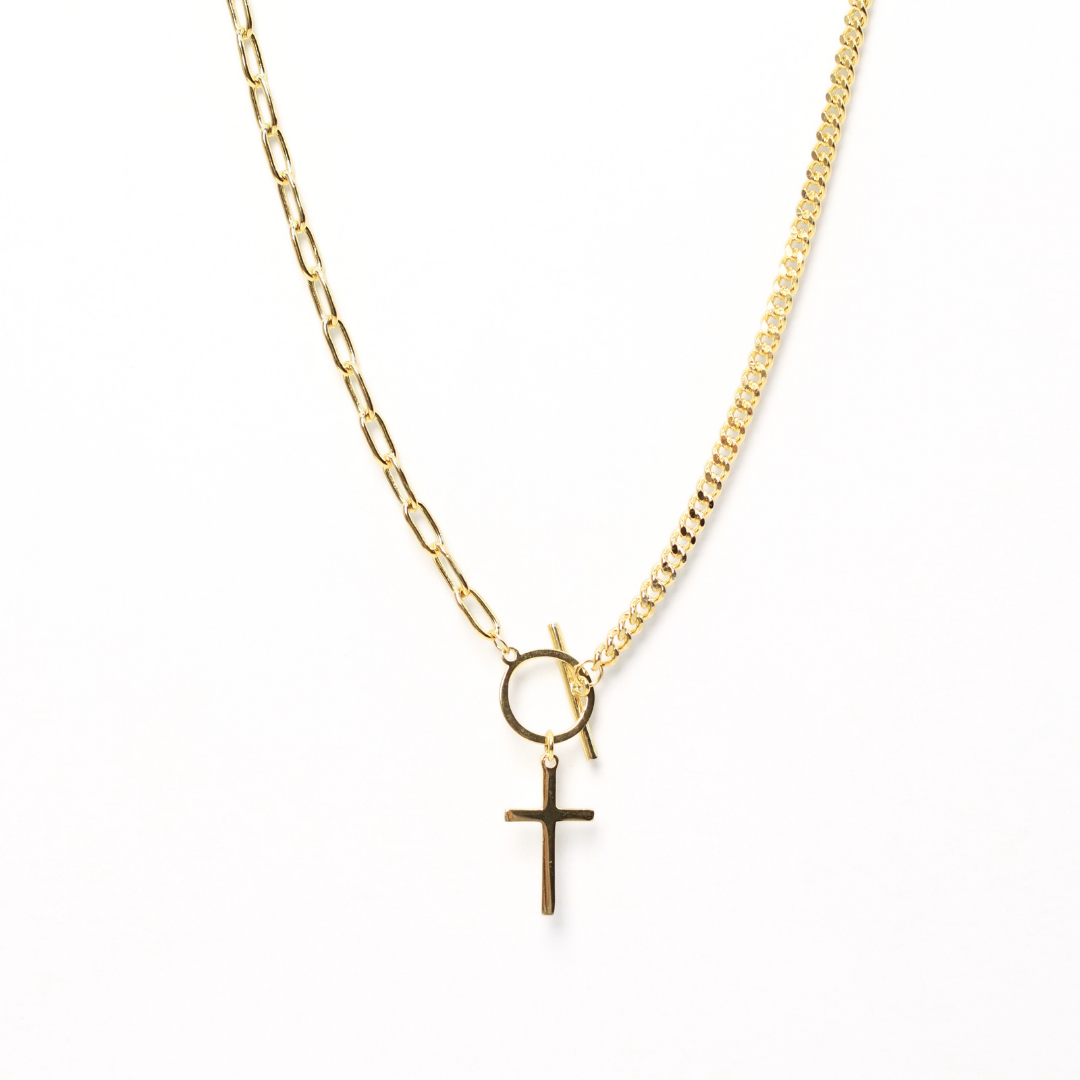 Collar Gold Cross