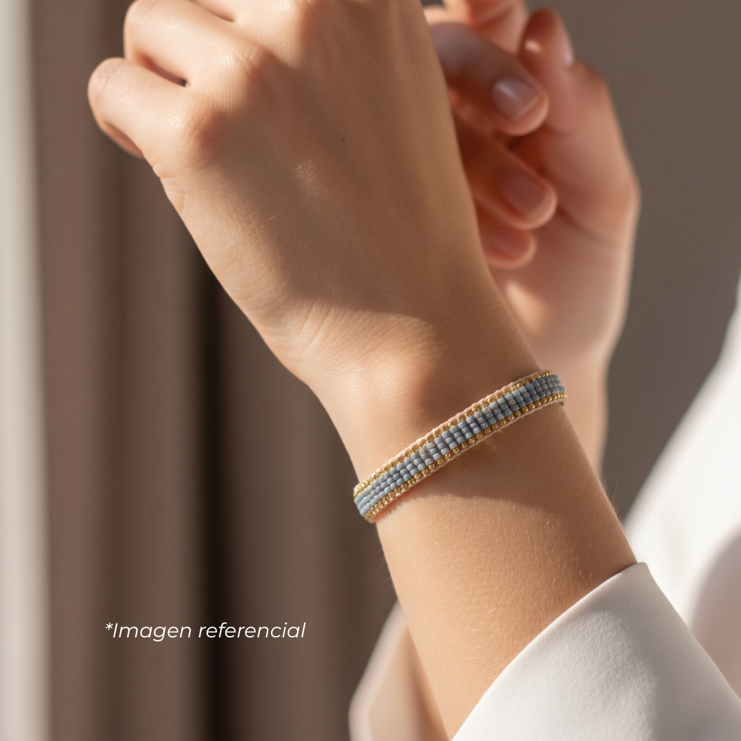 Pulsera Delicas Celeste