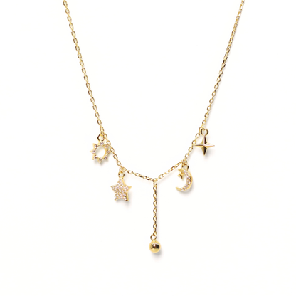 Collar Silver Gold Interestelar