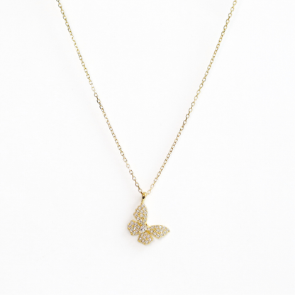 Collar silver gold winx