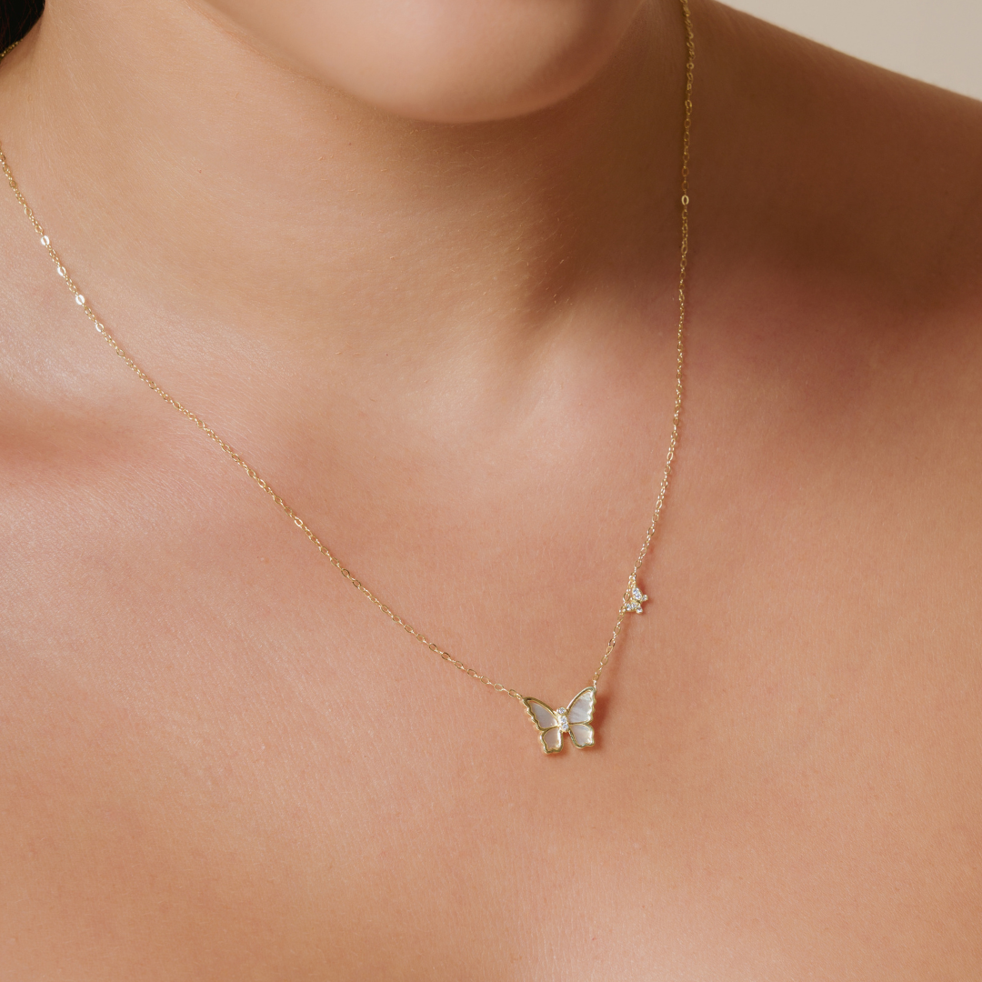 Collar Silver Gold Merlina