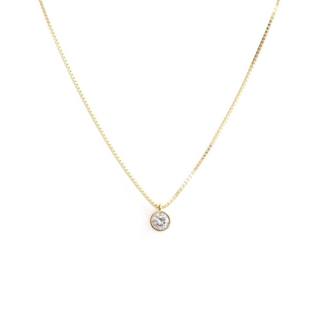 Collar silver gold gaby