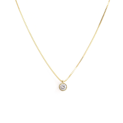 Collar silver gold gaby