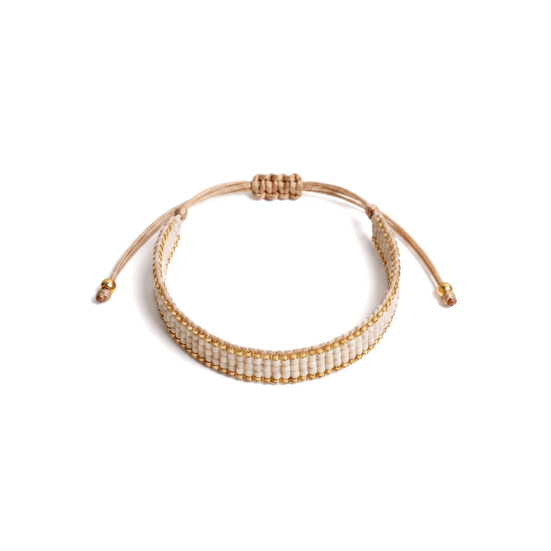 Pulsera Delicas Crema