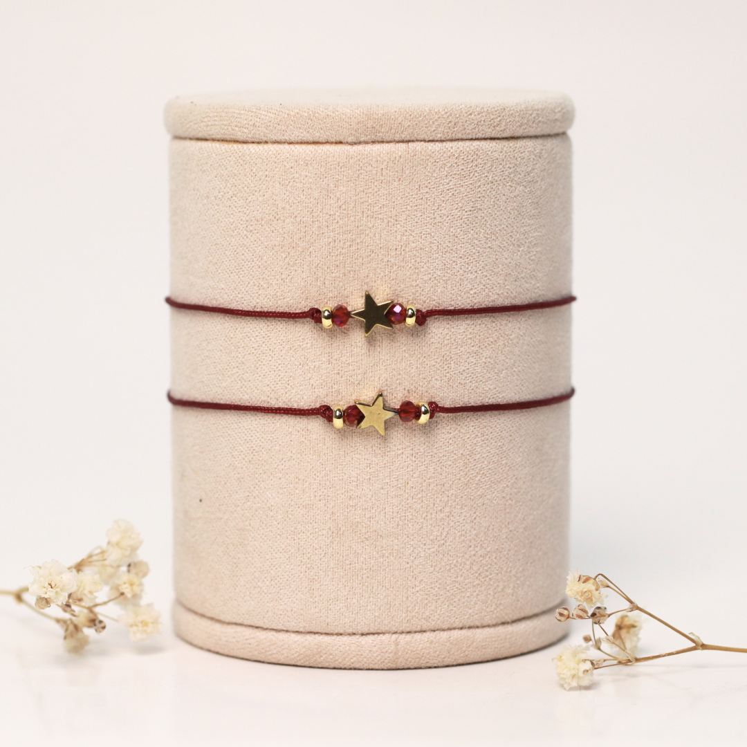 Pulsera Soul Estrella Vino