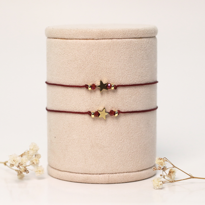 Pulsera Soul Estrella Vino