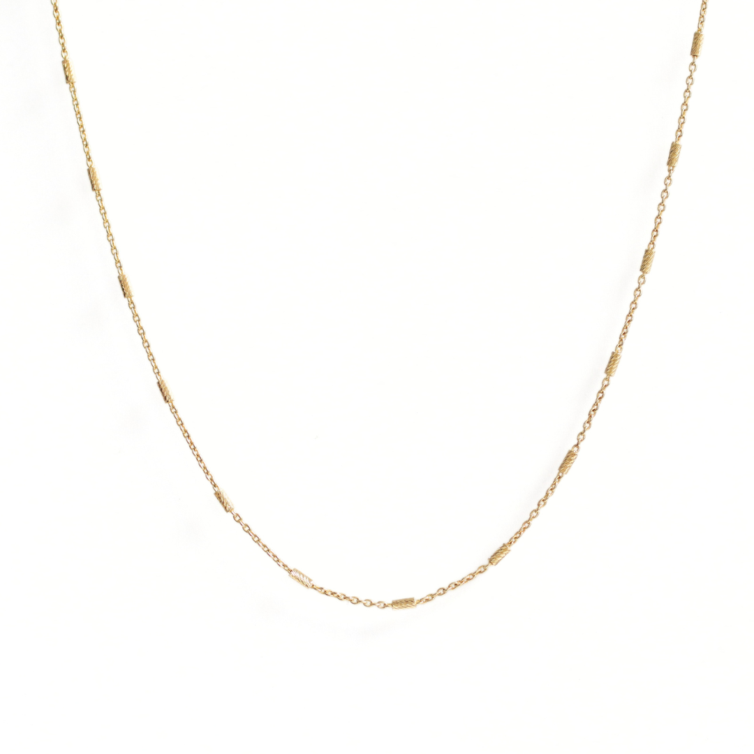 Collar Silver Gold Finn