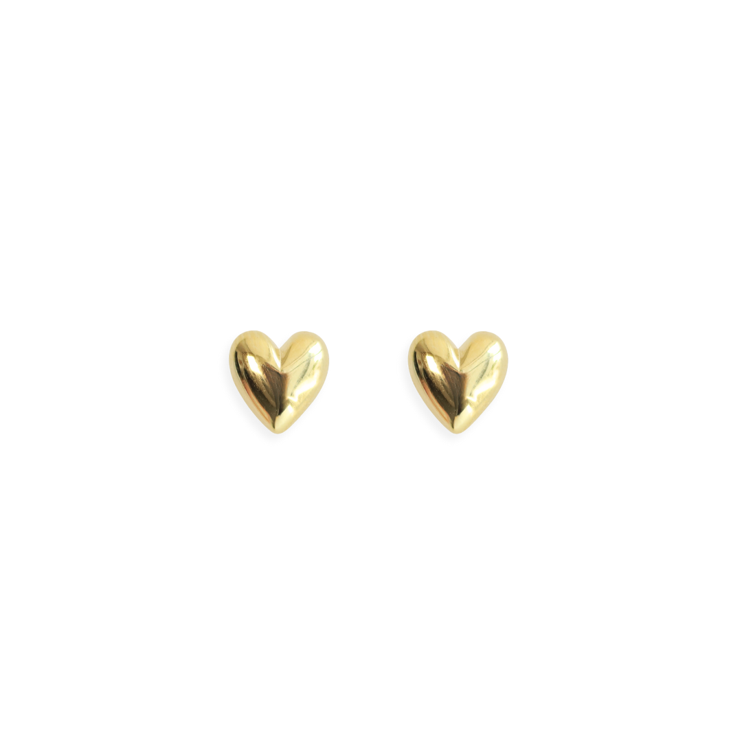 Arete silver gold cupido