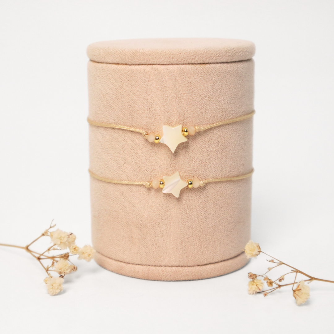 Pulsera Soul Estrella Beige