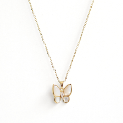 Collar Butterfly Nacar