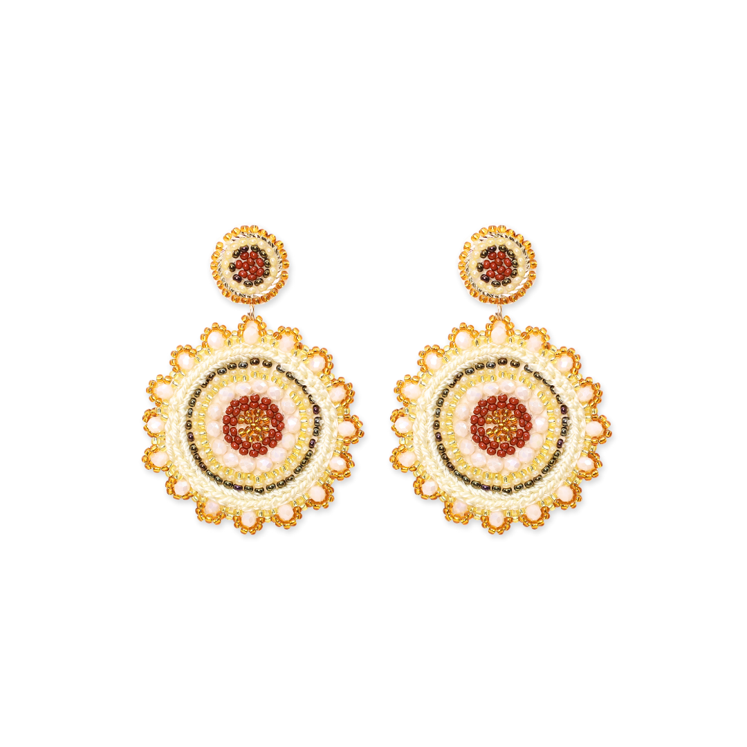 MAXI ARETES - FLOR