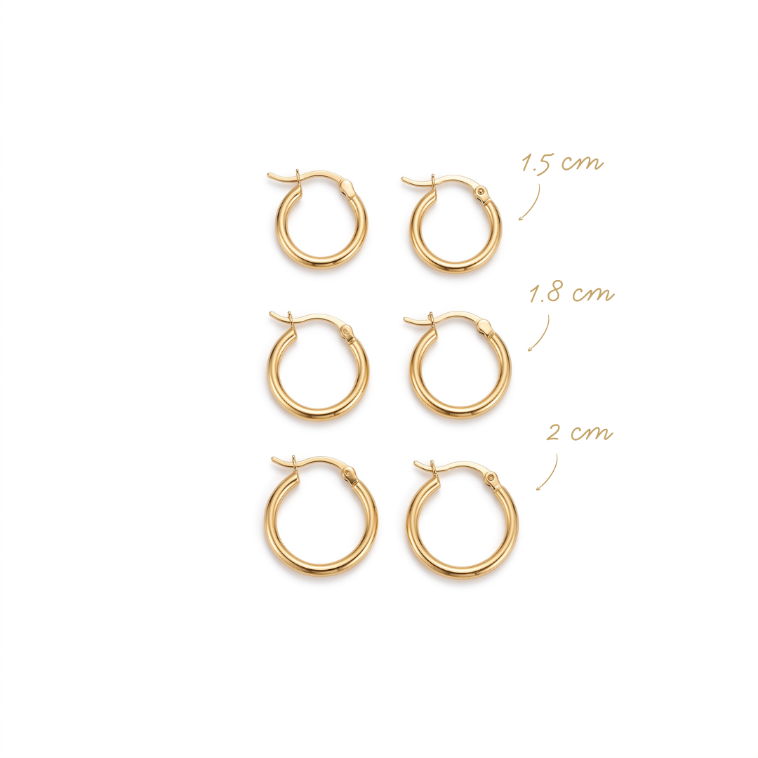 Argolla Silver Gold Tubular