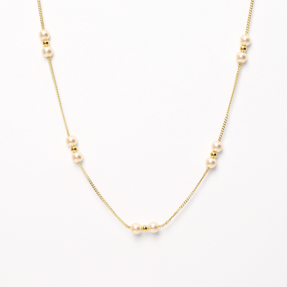 Collar Silver Gold	Camil